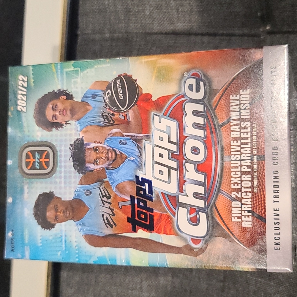 Topps Chrome 2021-2022 overtime Elite Basketball box